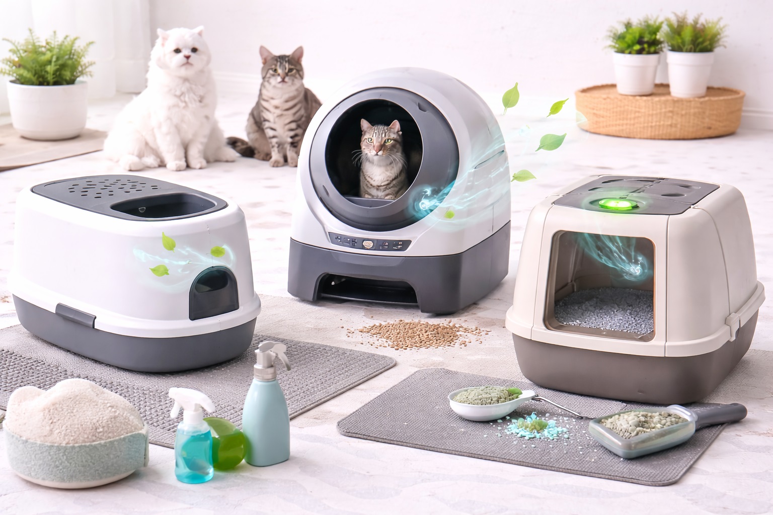 Best Cat Litter Box for Odor Control in 2026
