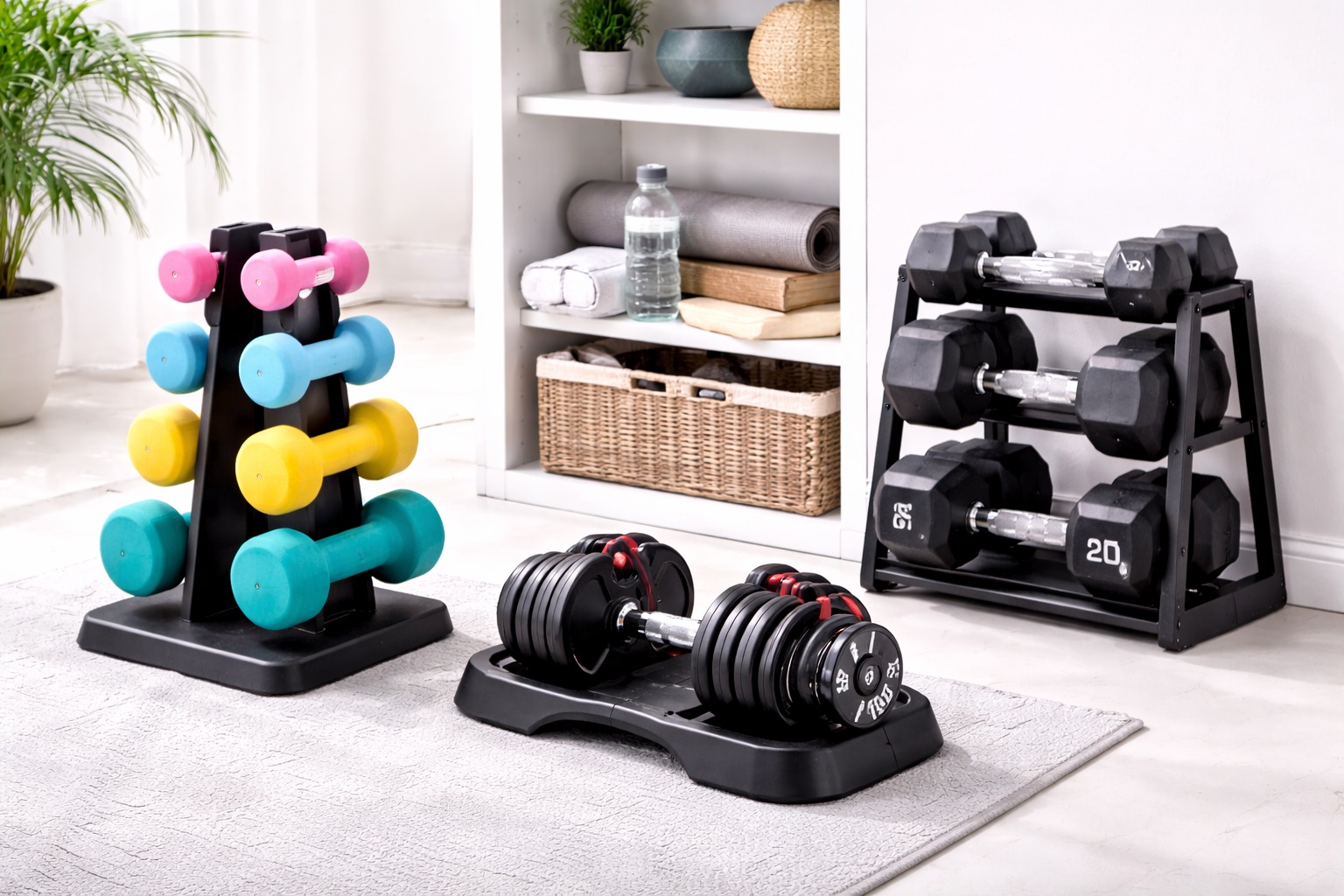 Best Dumbbells for Small Spaces in 2026