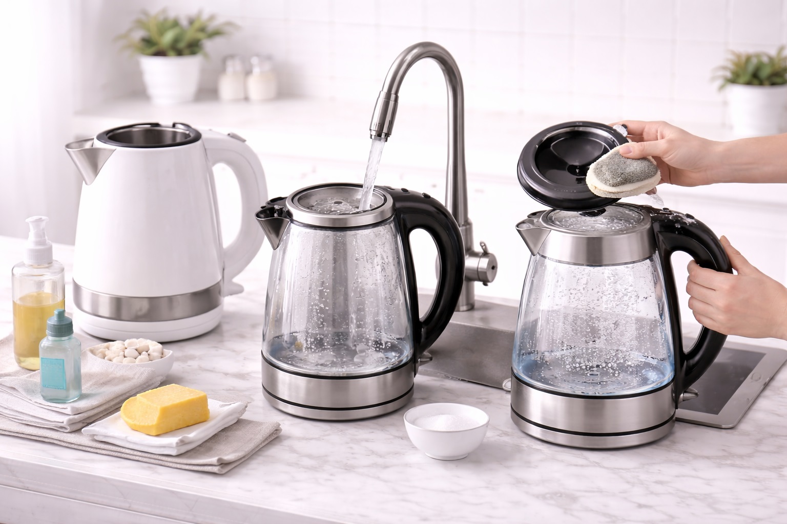 Best Easy-to-Clean Electric Kettles: Descaled, Hygienic, and Low-Maintenance