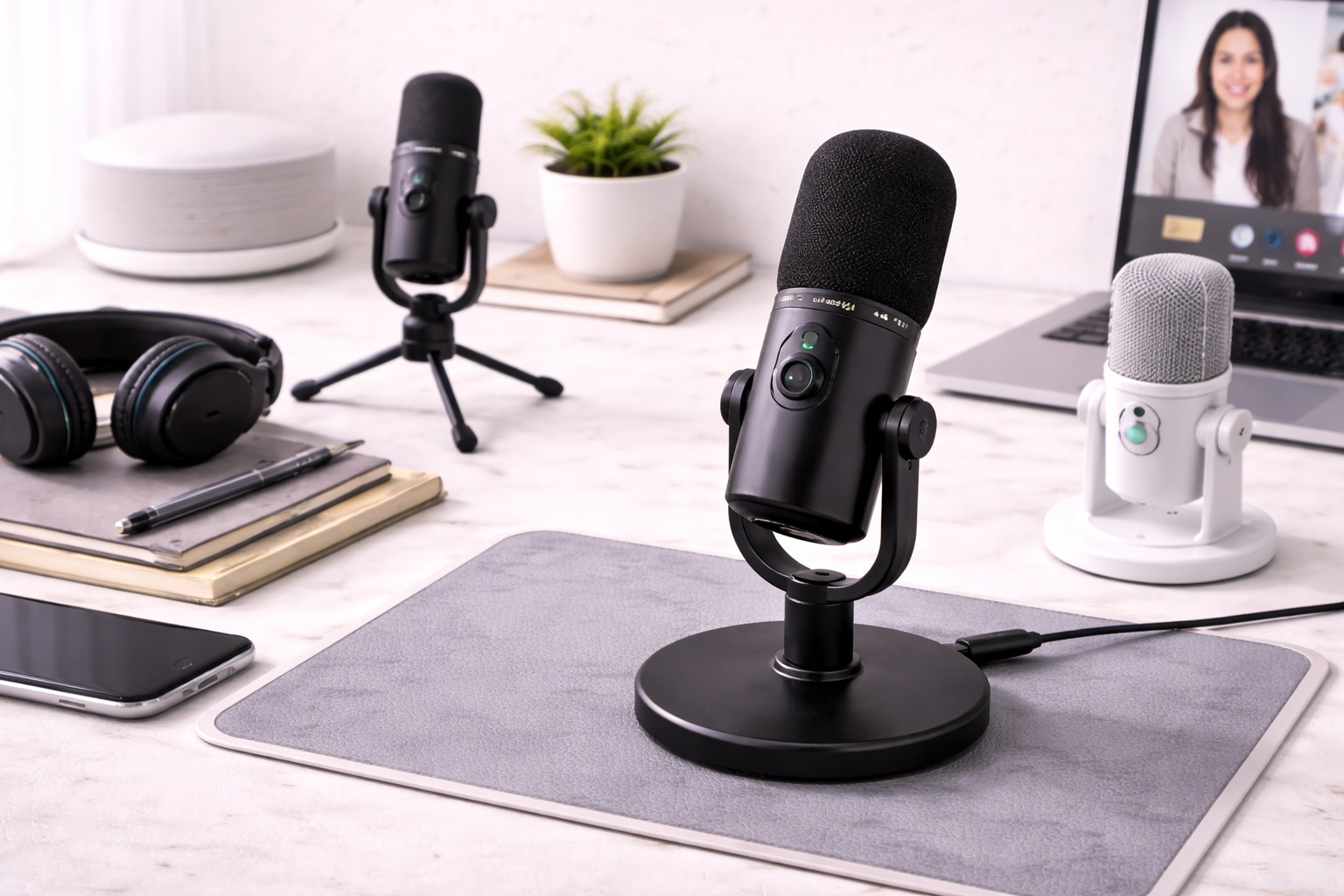 Best Microphone for Small Desk Setups in 2026: Studio Power in Tight Spaces