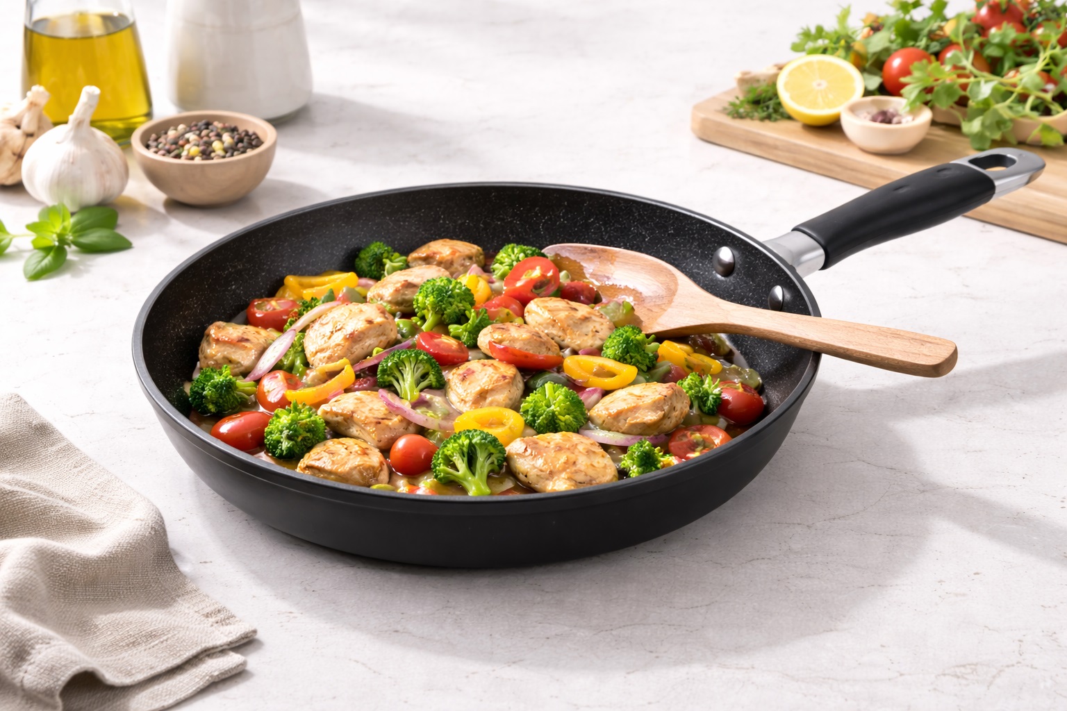 Best Nonstick Pans for Families: Durable, Large-Capacity Daily Cooking Surfaces