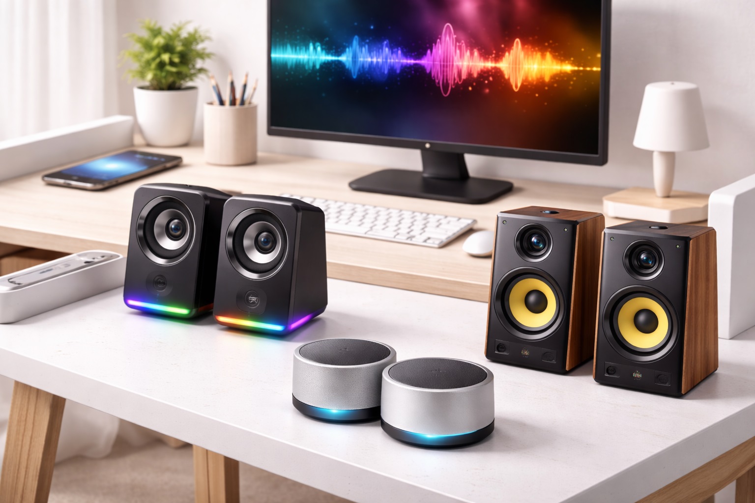 Best Speakers for Small Desks in 2026: Immersive Sound in Tight Spaces
