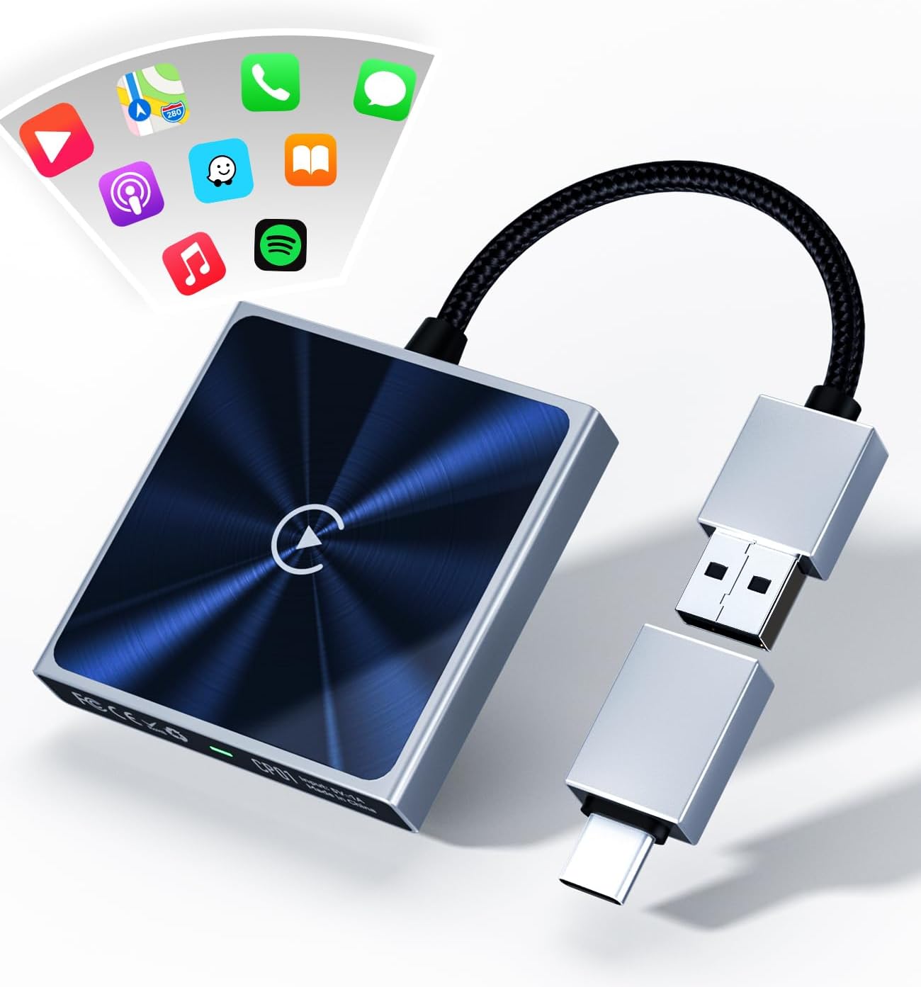 Universal Wireless CarPlay Adapter Dongle (Plug & Play)