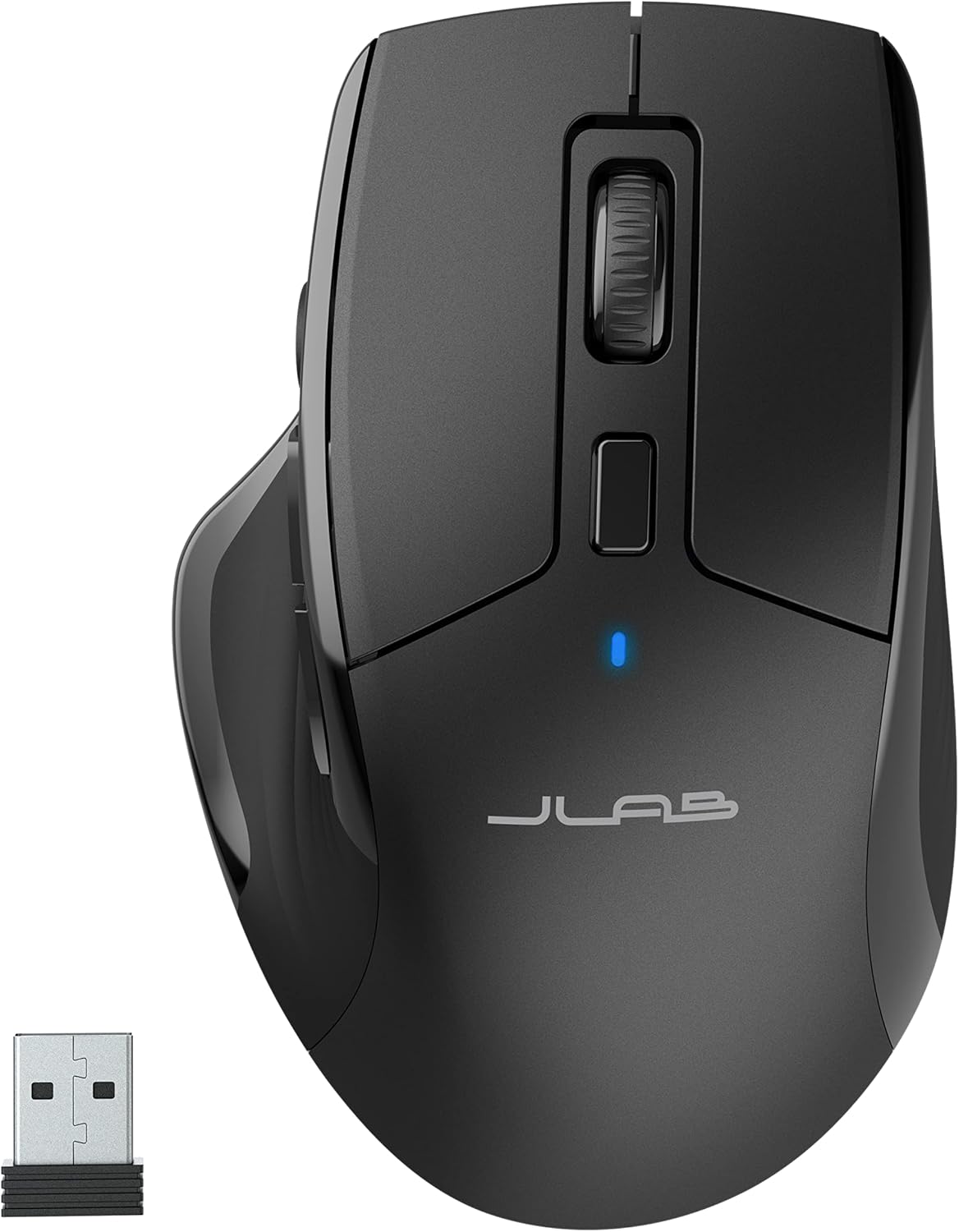JLab Rechargeable Full-Size Wireless Mouse