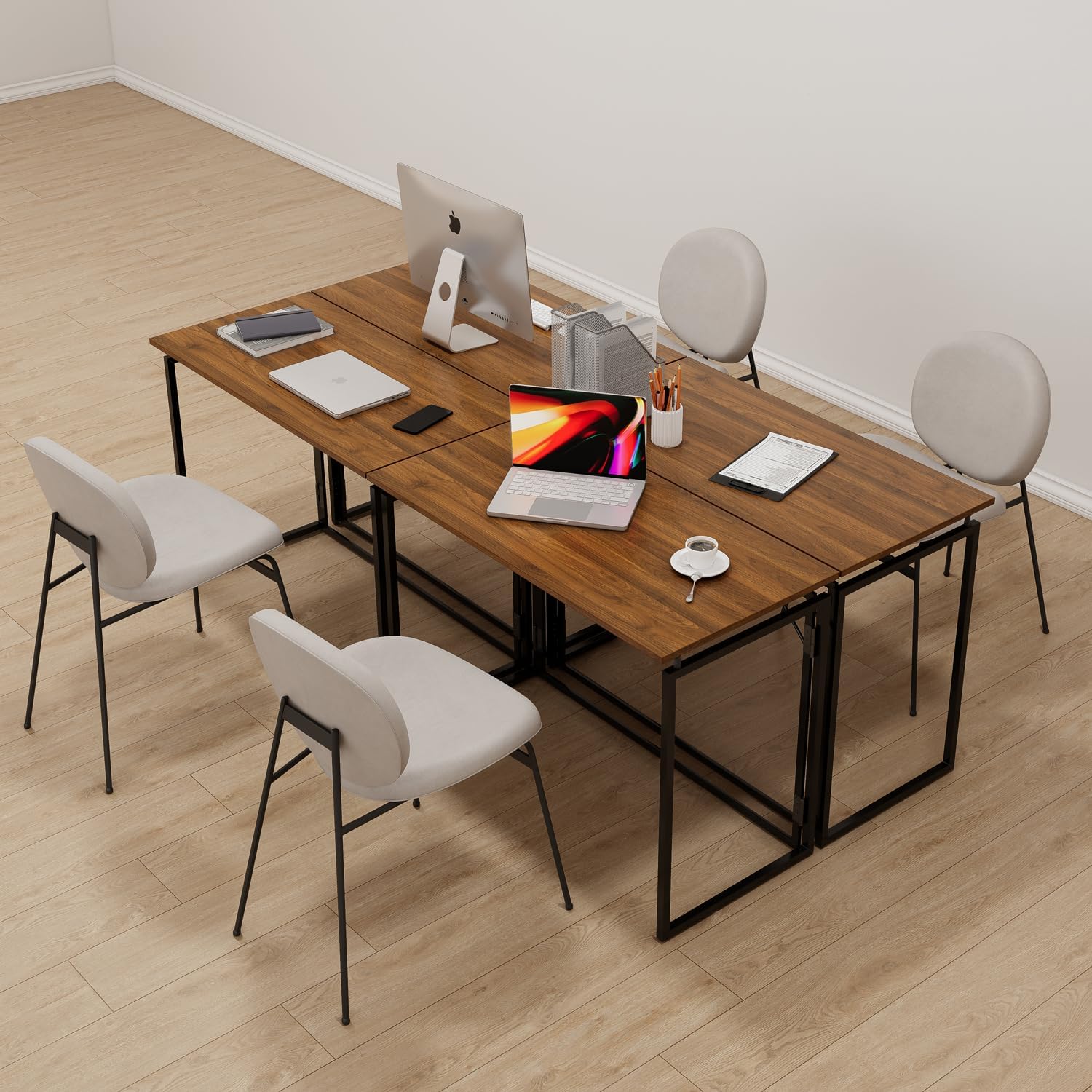 Amazon Basics Folding Computer Desk thumbnail 1