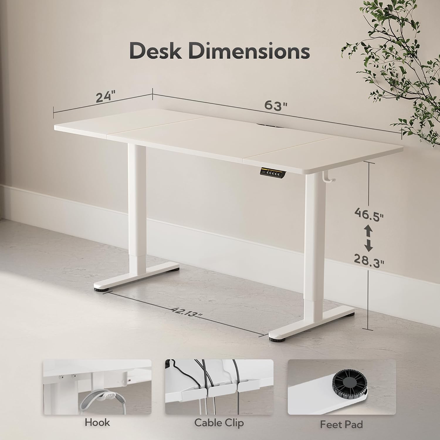 FLEXISPOT E1 Standing Desk thumbnail 7