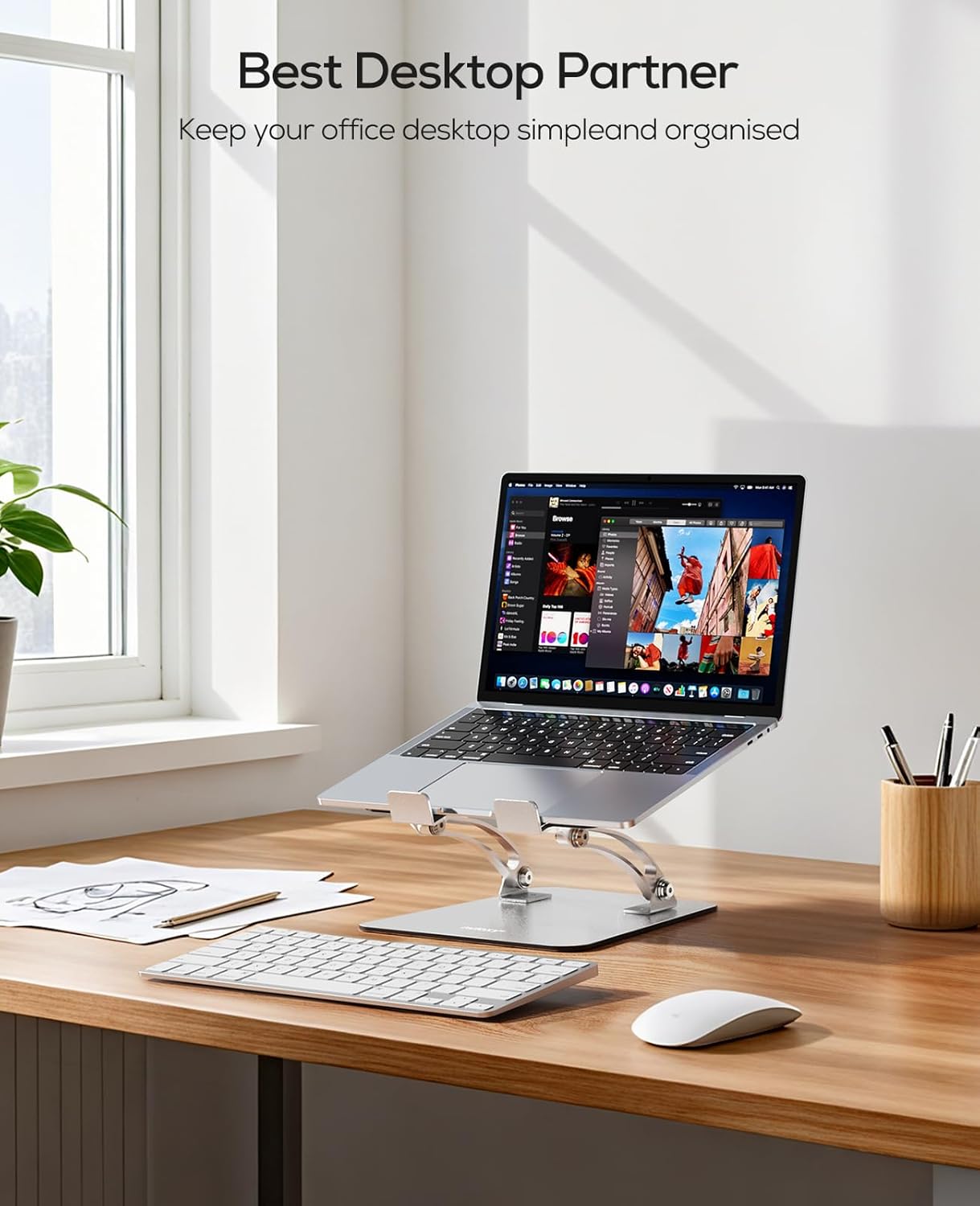 Nulaxy Folding Laptop Desk thumbnail 3
