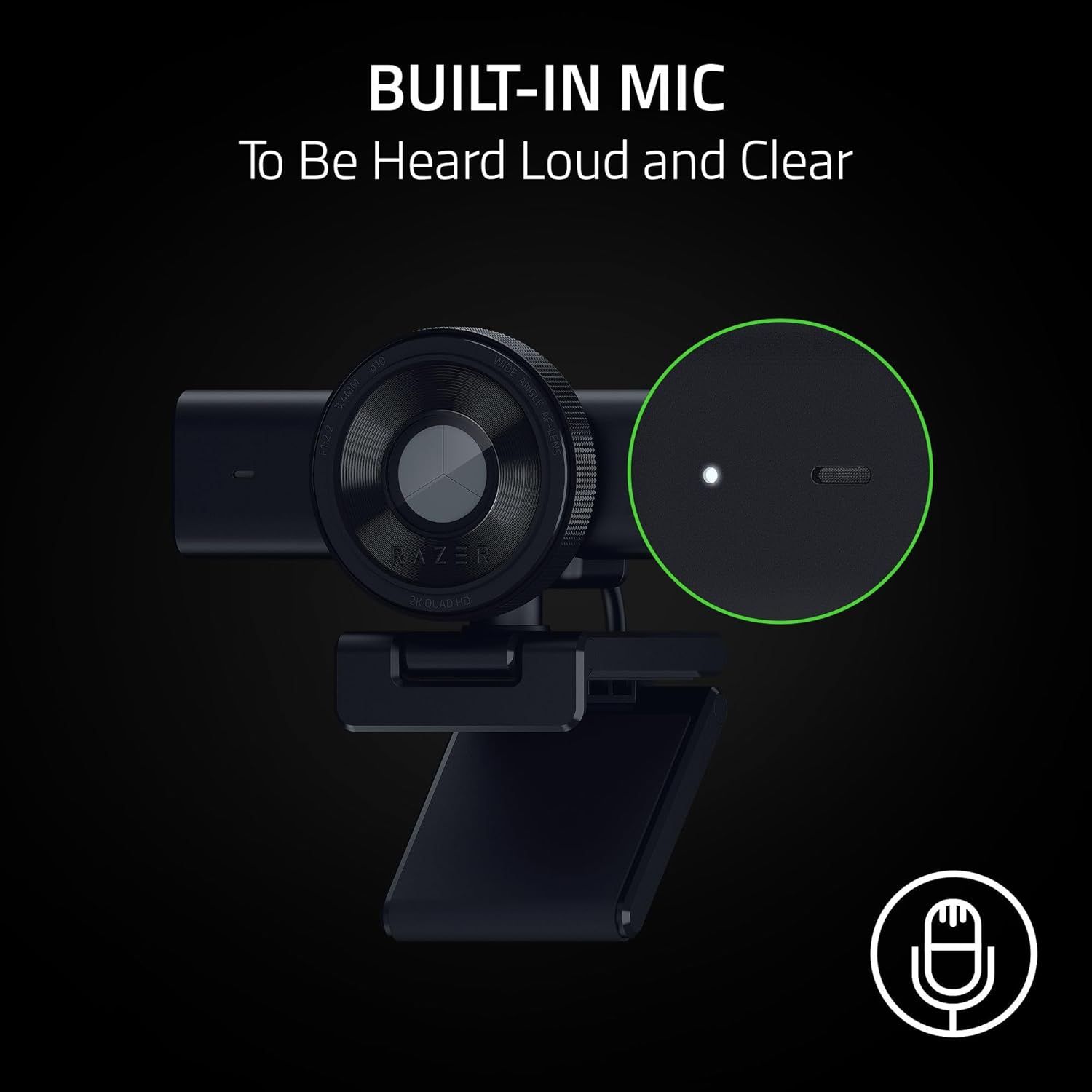 Razer Kiyo V2 X Webcam for Streaming thumbnail 4