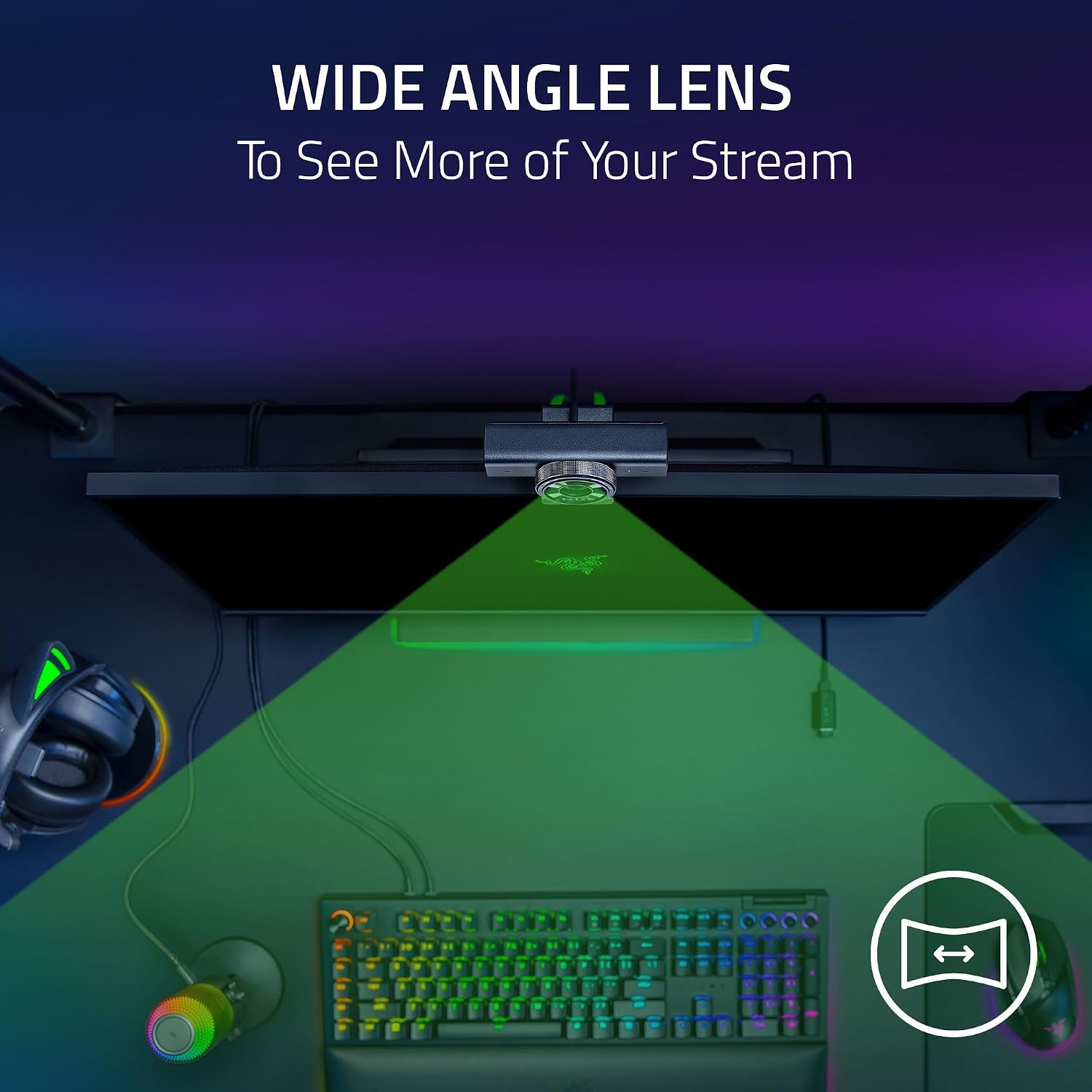 Razer Kiyo V2 X Webcam for Streaming thumbnail 5