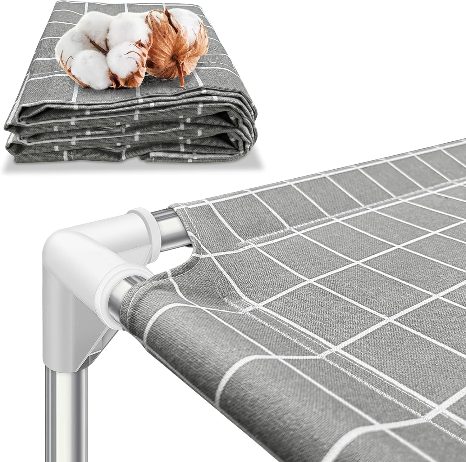 Elevated Pet Bed Dog Cot- Raised Pet Bed for Small Dogs thumbnail 2
