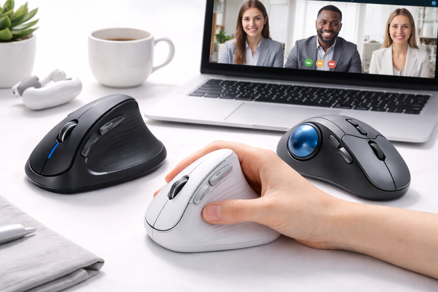 Best Ergonomic Mouse for Video Calls in 2026: Fast, Focused, and Silent Presence