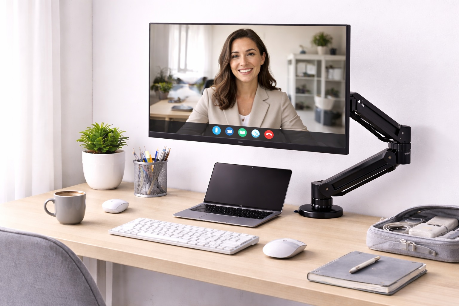 Best Monitor Arm for Video Calls in 2026: Professional Presence and Perfect Eye Contact
